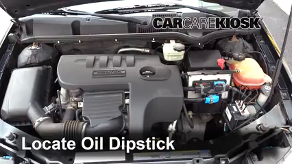 2006 Saturn Ion-3 2.2L 4 Cyl. Coupe Oil Check Oil Level